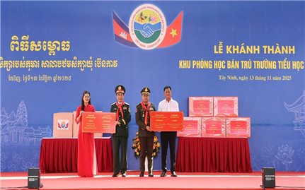 Ngôi trường vùng biên và hành trình nhân văn của người lính