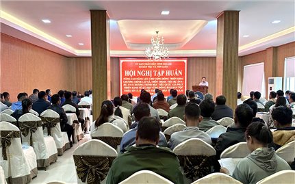 Gia Lai: Nâng cao năng lực cho cộng đồng, cán bộ triển khai Chương trình MTQG 1719