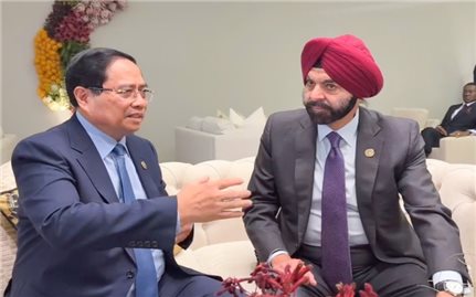 Thủ tướng Phạm Minh Chính gặp lãnh đạo các nước, các tổ chức quốc tế