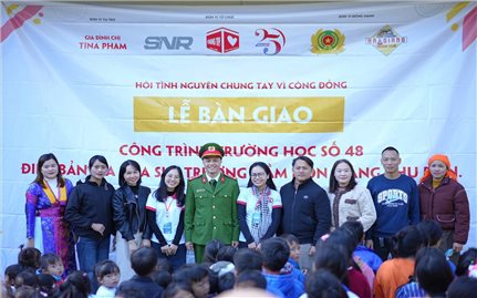 Tuyên Quang: Khánh thành điểm trường mầm non tại xã vùng cao Mèo Vạc