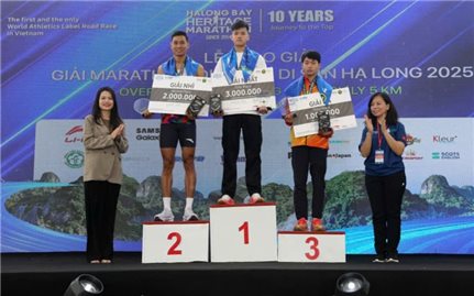 Kỷ lục mới tại Marathon Di sản Hạ Long 2025