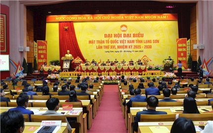 Bà Đoàn Thu Hà giữ chức Chủ tịch Ủy ban MTTQ Việt Nam tỉnh Lạng Sơn khóa XVI