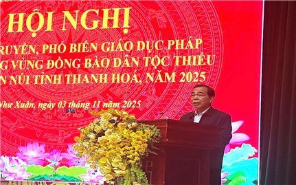 Thanh Hóa: Đẩy mạnh tuyên truyền pháp luật, tạo chuyển biến mới trong đời sống vùng đồng bào DTTS