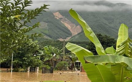 Sạt lở đất vùi lấp 1 người đàn ông