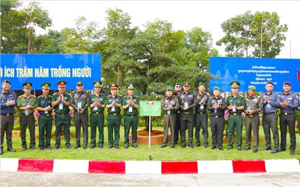 Khai mạc chương trình Giao lưu sĩ quan biên giới trẻ hai nước Việt Nam - Campuchia tại Tây Ninh