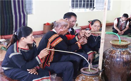 Phục dựng nghi lễ mừng thọ người Mnông