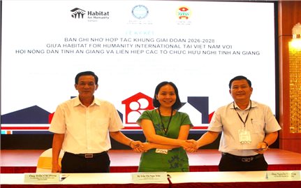 Tổng kết dự án hỗ trợ nhà ở và sinh kế cho hộ nghèo vùng ĐBSCL tại tỉnh An Giang