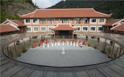 Quảng Ninh: Khai mạc Tuần lễ di sản văn hóa chùa Ngọa Vân, tưởng niệm 717 năm Phật hoàng nhập Niết bàn