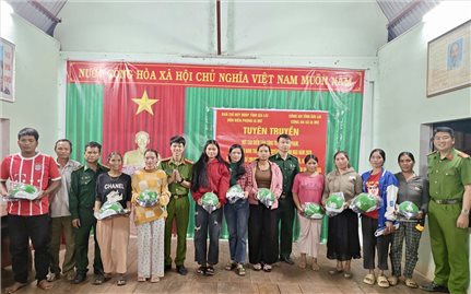 Gia Lai: Tuyên truyền pháp luật cho người dân xã biên giới Ia Mơ