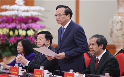 Bộ trưởng Đào Ngọc Dung: Lễ Tuyên dương là hành trang quý báu để các em tiếp tục nỗ lực học tập, cống hiến