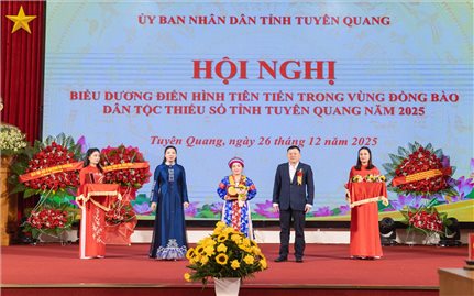 Tuyên Quang biểu dương điển hình tiên tiến trong vùng đồng bào DTTS năm 2025