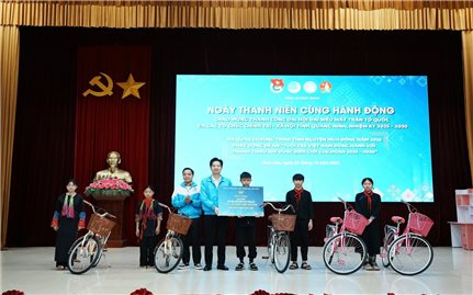 Tuổi trẻ Quảng Ninh đồng hành thanh thiếu nhi vùng biên