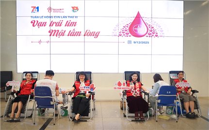 Tập đoàn Điện lực Việt Nam: Tổ chức chương trình hiến máu tình nguyện