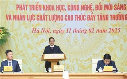 Thúc đẩy phát triển khoa học công nghệ, đổi mới sáng tạo và nhân lực chất lượng cao phục vụ tăng trưởng kinh tế