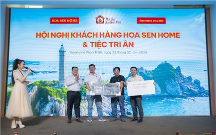 Đặc quyền dành cho khách tham quan và mua sắm tại gian hàng trưng bày Hoa Sen Home Phan Thiết