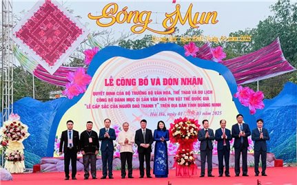 Hải Hà (Quảng Ninh): Công bố Di sản văn hóa phi vật thể quốc gia “Lễ cấp sắc người Dao Thanh Y”