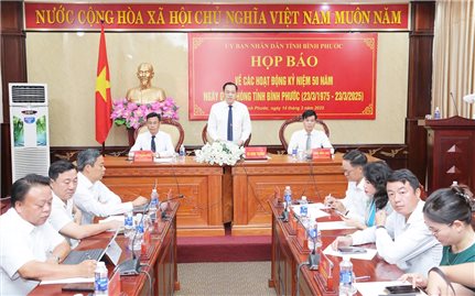 Sẽ có nhiều hoạt động đặc biệt, tại Lễ kỷ niệm 50 năm Ngày Giải phóng Bình Phước