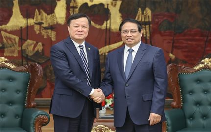 Thủ tướng Phạm Minh Chính tiếp Chủ tịch Tập đoàn tàu bay thương mại Trung Quốc