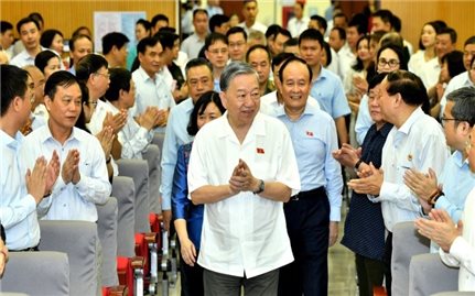 Tổng Bí thư Tô Lâm tiếp xúc cử tri thành phố Hà Nội
