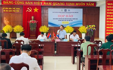 Phú Yên: 22 đội tuyển tranh tài tại Giải bóng chuyền bãi biển nữ châu Á 2025