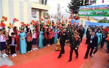 Ươm mầm xanh, vun đắp tình bạn nơi biên giới Lạng Sơn