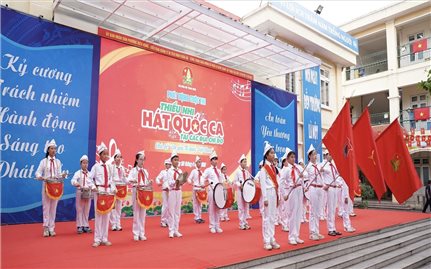 Phát động cuộc thi Thiếu nhi hát Quốc ca tại các địa chỉ đỏ với chủ đề “Em yêu Tổ quốc Việt Nam”