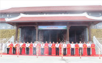 Chủ tịch Quốc Hội Trần Thanh Mẫn dự Lễ khánh thành Khu lưu niệm Tổng Bí thư Lê Duẩn