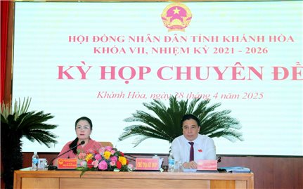 Tỉnh Khánh Hòa thông qua chủ trương hợp nhất với tỉnh Ninh Thuận