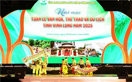 Khai mạc “Tuần lễ Văn hóa, Thể thao và Du lịch tỉnh Vĩnh Long năm 2025”