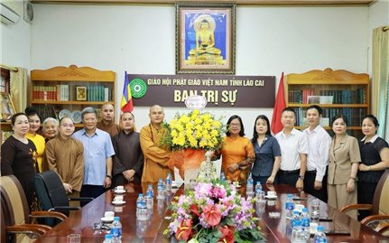 Giáo hội Phật giáo Việt Nam tỉnh Lào Cai đồng hành cùng sự phát triển của địa phương