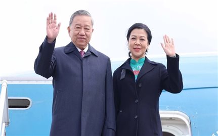 Tổng Bí thư Tô Lâm và Phu nhân kết thúc tốt đẹp chuyến thăm cấp Nhà nước Cộng hòa Belarus
