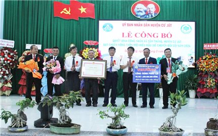 Xã vùng cao Tâm Thắng đạt chuẩn nông thôn mới kiểu mẫu về chuyển đổi số