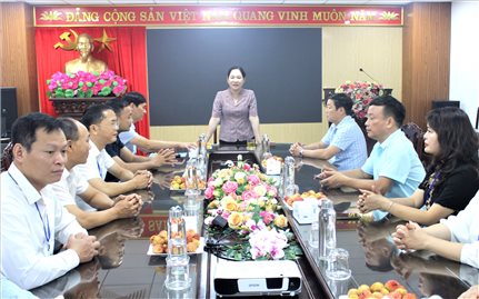 Thứ trưởng Nông Thị Hà thăm, làm việc với Sở Dân tộc và Tôn giáo tỉnh Sơn La