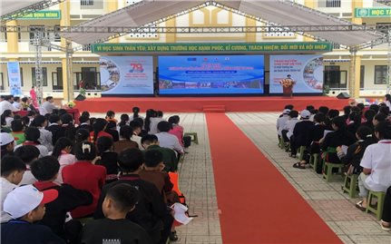 Mít tinh hưởng ứng Tuần lễ Quốc gia Phòng, chống thiên tai 2025
