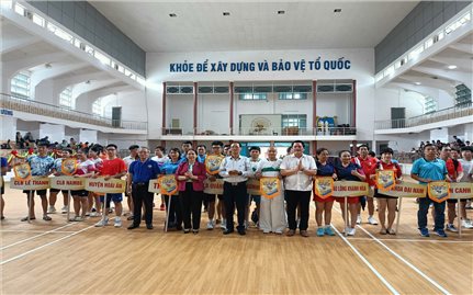 Hơn 250 vận động viên tham gia Giải Cầu lông các CLB tỉnh Bình Định mở rộng năm 2025