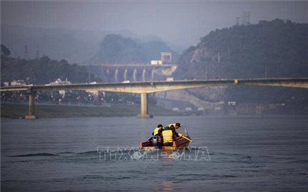 Phát hiện, trục vớt khối lượng lớn bom, đạn gần cầu Hòa Bình