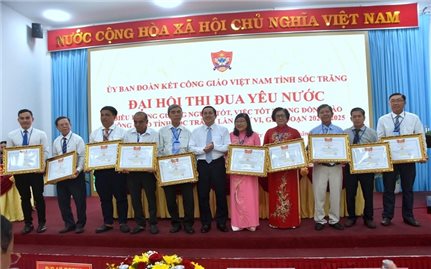 Sóc Trăng: Đồng bào công giáo tích cực tham gia thực hiện các phong trào thi đua yêu nước