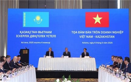 Tổng Bí thư Tô Lâm dự Tọa đàm bàn tròn doanh nghiệp Việt Nam-Kazakhstan