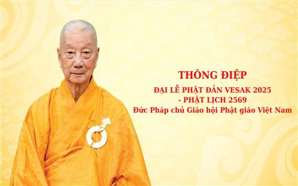 Thông điệp Đại lễ Vesak Liên Hợp Quốc 2025 của Đức Pháp chủ Giáo hội Phật giáo Việt Nam
