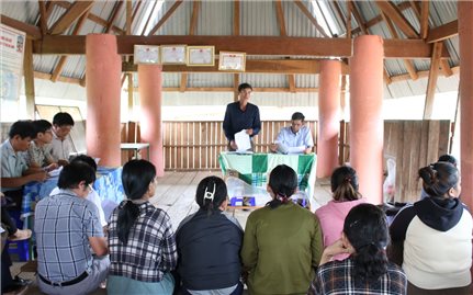 Kon Tum: Kiểm tra thực tế tình trạng hỗ trợ xây dựng “nhà tình thương” ở xã Đăk Trăm, huyện Đăk Tô