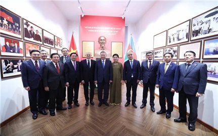 Tổng Bí thư Tô Lâm dự lễ khánh thành Phòng Lưu niệm Chủ tịch Hồ Chí Minh với ngành Dầu khí Việt Nam-Azerbaijan