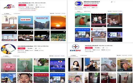 Cảnh báo mạo danh Tổng công ty Điện lực miền Bắc trên nền tảng video và mạng xã hội Tiktok để lừa đảo