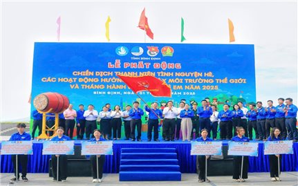 Bình Định: Phát động Chiến dịch Thanh niên tình nguyện hè 2025