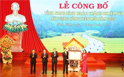 Ninh Bình hoàn thành nhiệm vụ xây dựng nông thôn mới