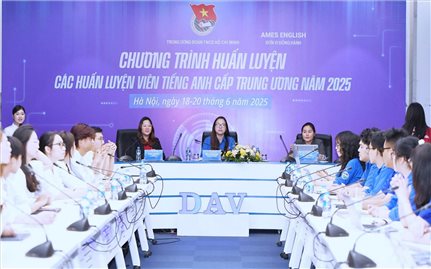Khai mạc Chương trình tập huấn tình nguyện viên dạy tiếng Anh cấp Trung ương năm 2025