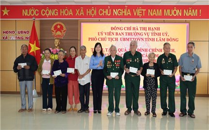 Lâm Đồng: Nhiều hoạt động tri ân người có công, thể hiện truyền thống 