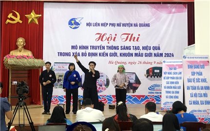 Cao Bằng: Nâng cao nhận thức bình đẳng giới từ các chiến dịch truyền thông