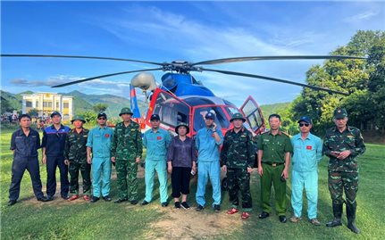 Sơn La giải cứu thành công 8 người dân bị cô lập do mưa lũ