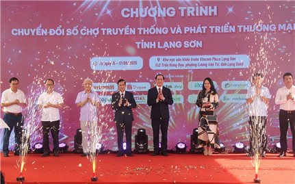 Chuyển đổi số chợ truyền thống và phát triển thương mại điện tử