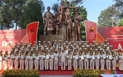 Công an TP. Hồ Chí Minh vinh danh 80 gương điển hình tiên tiến